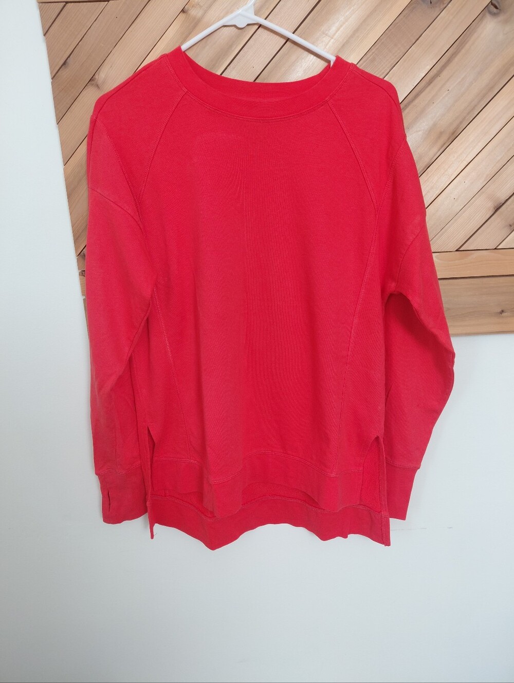 Sweaty Betty Sweatshirt Small Red - Picture 3 of 3